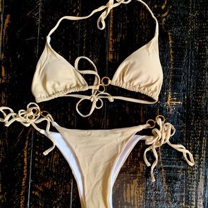 SHEIN Tan Bikini size small